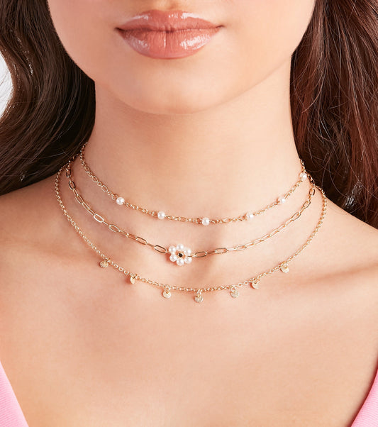 Choker Necklace Set