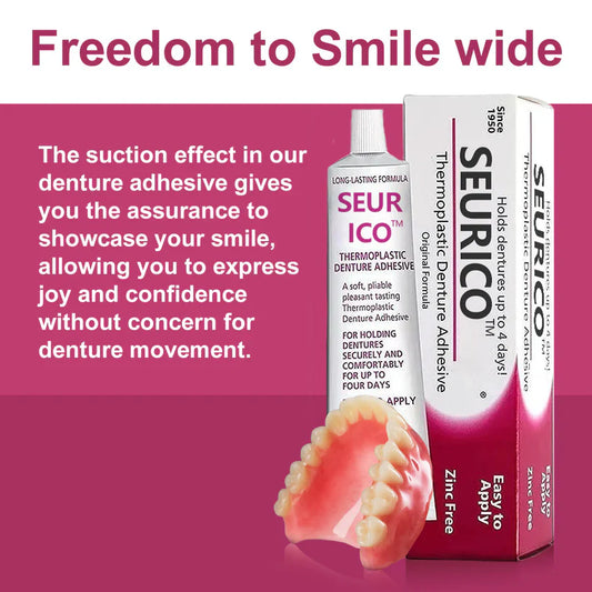 😁Seurico™ Thermoplastic Denture Adhesive