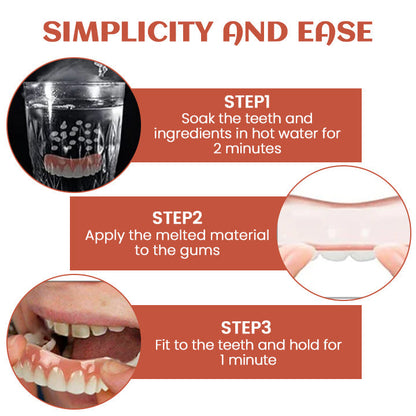 Negusy™ GreatFit Denture Silicone Reline Kit