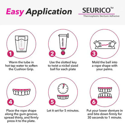 😁Seurico™ Thermoplastic Denture Adhesive