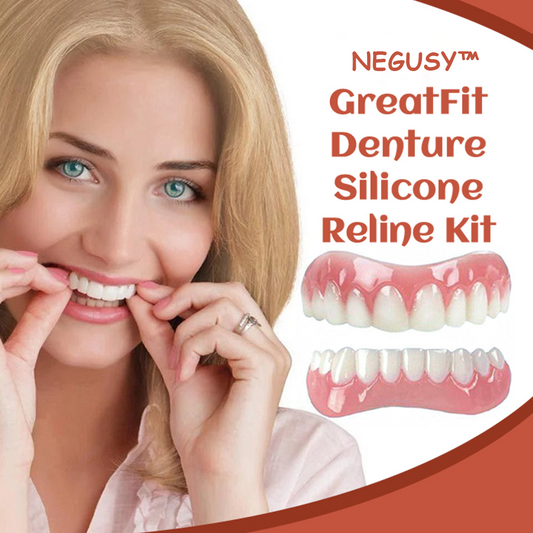 Negusy™ GreatFit Denture Silicone Reline Kit