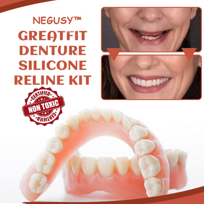 Negusy™ GreatFit Denture Silicone Reline Kit